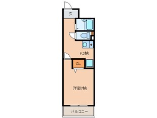 グレイス国府宮Ⅱの物件間取画像